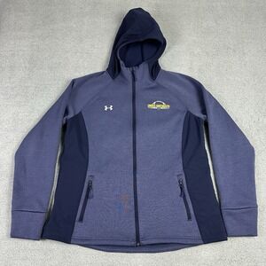 UMass Dartmouth Corsairs Under Armour Jacket Womens XL Blue Swacket Football